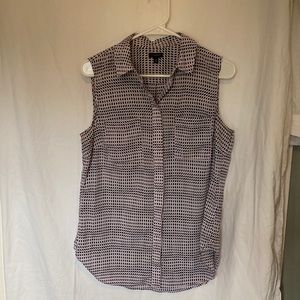 Talbots sleeveless blouse
